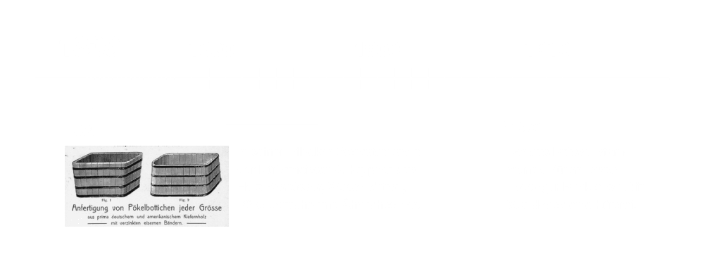 Unsere Geschichte bis 1910